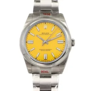 Oyster Perpetual 41mm cadran jaune 114300