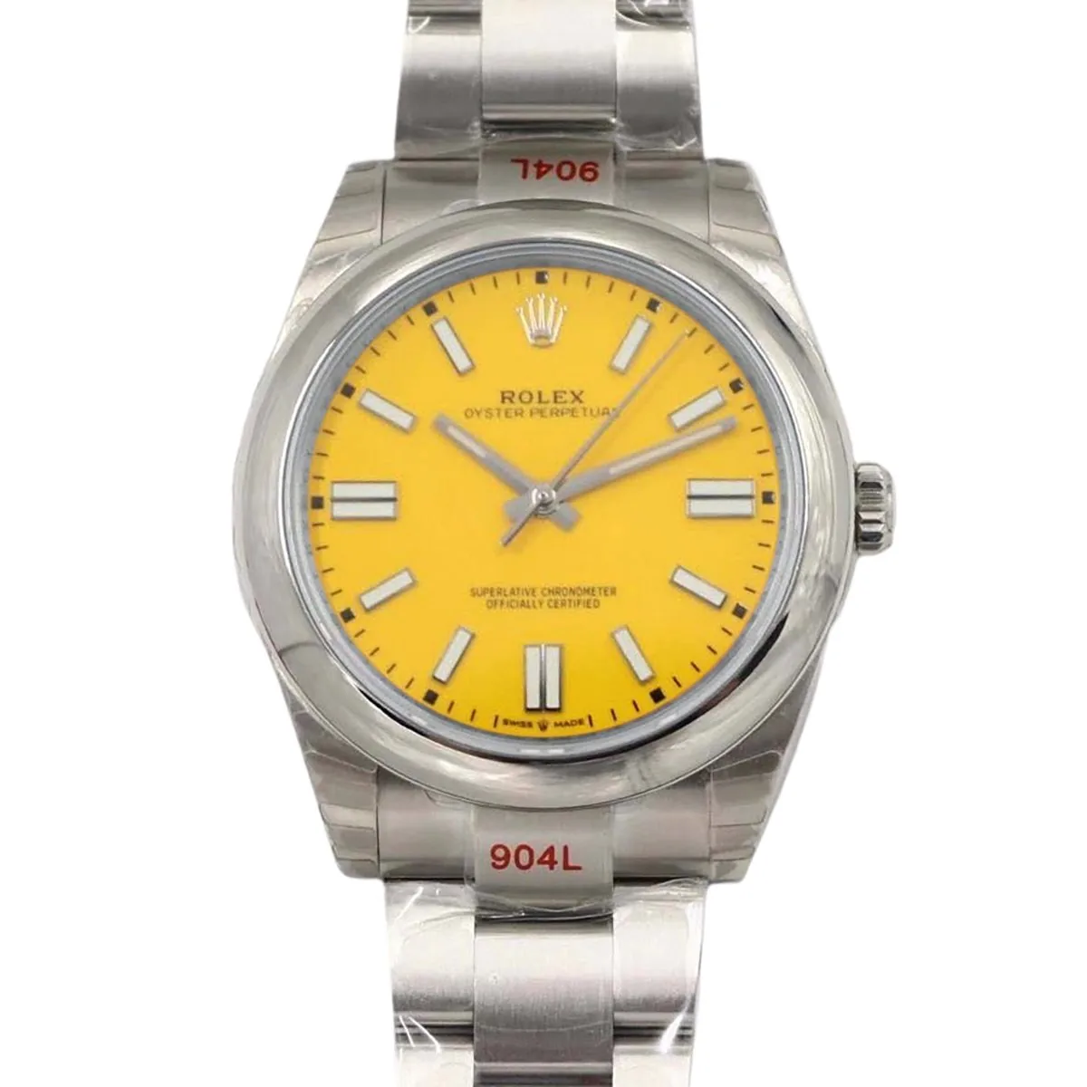 Oyster Perpetual 41mm cadran jaune 114300