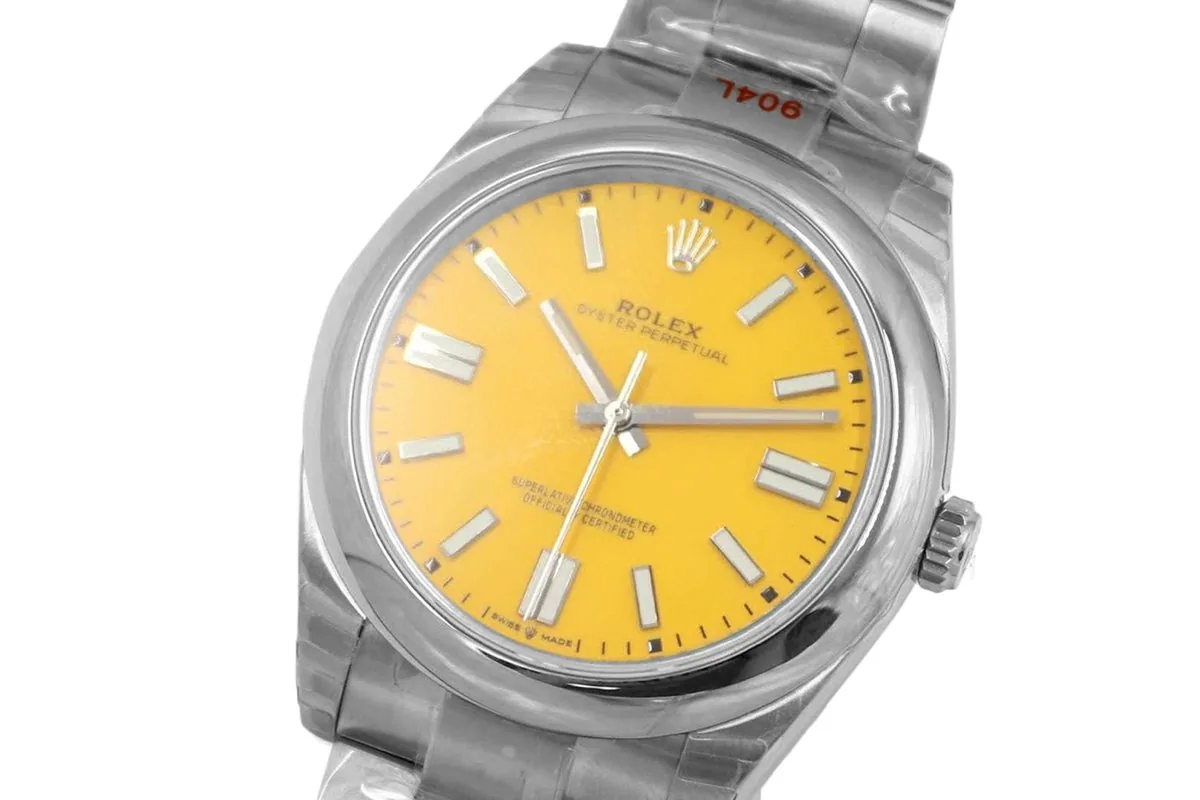 Oyster Perpetual 41mm cadran jaune 114300 – Image 2