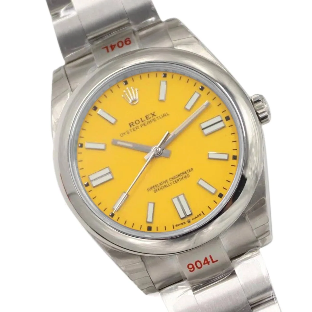 Oyster Perpetual 41mm cadran jaune 114300 – Image 4