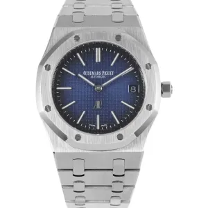 Royal Oak 15202 39mm Smoked Blue Dial