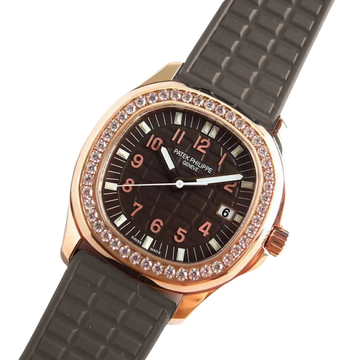 Aquanaut Luce 5068R-001 braunes Zifferblatt in Roségold – Bild 3