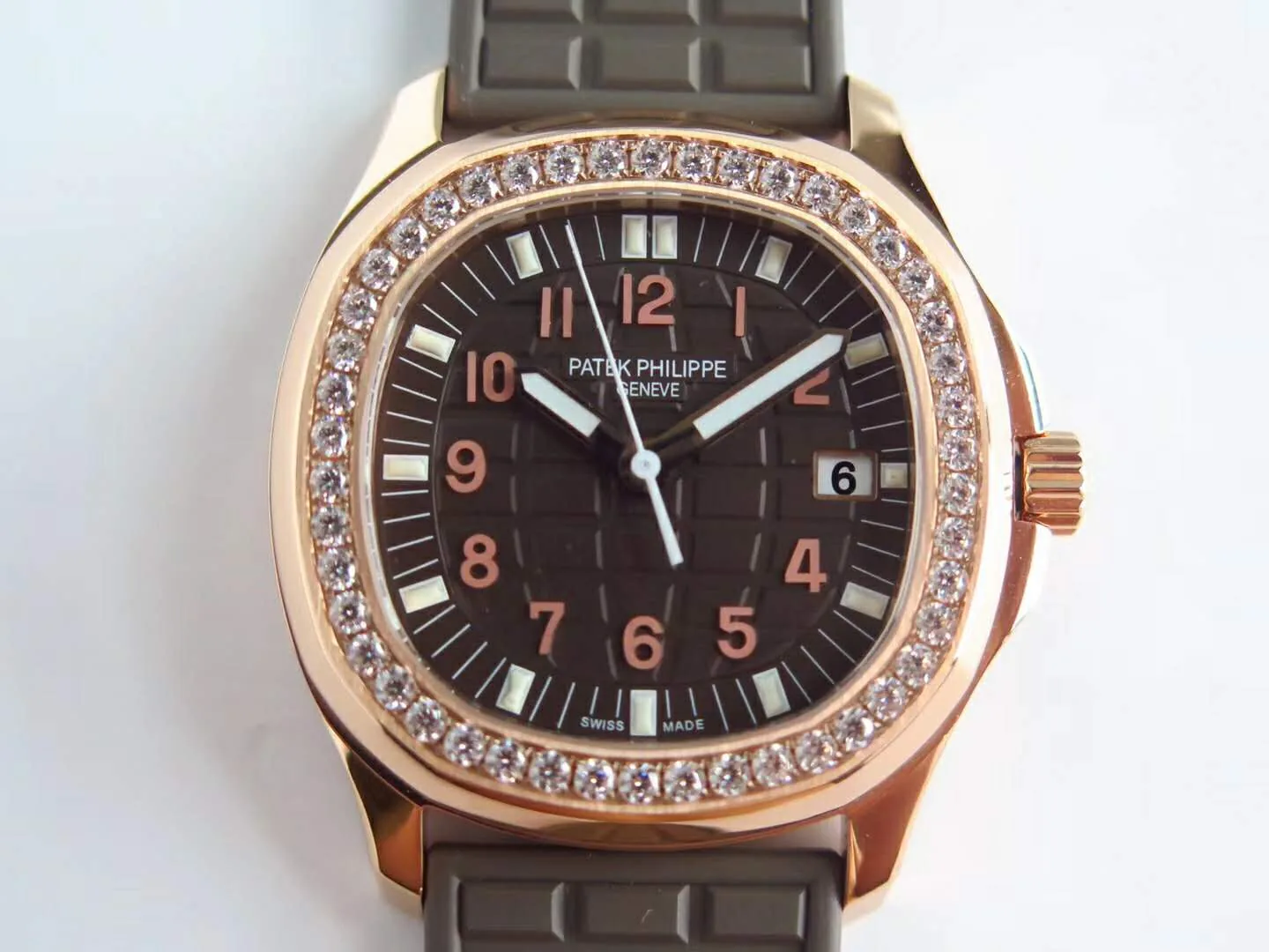 Aquanaut Luce 5068R-001 braunes Zifferblatt in Roségold – Bild 4