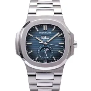 Nautilus 5726/1A-014 esfera azul en acero