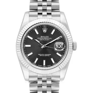 Datejust 41 126334 Stick Markers in White Gold