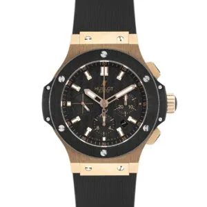 Big Bang chronographe cadran en fibre de carbone en or rose