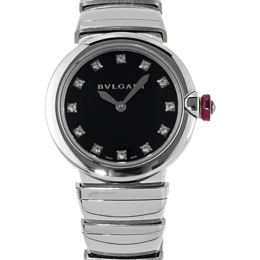 Lvcea Black Dial in Steel