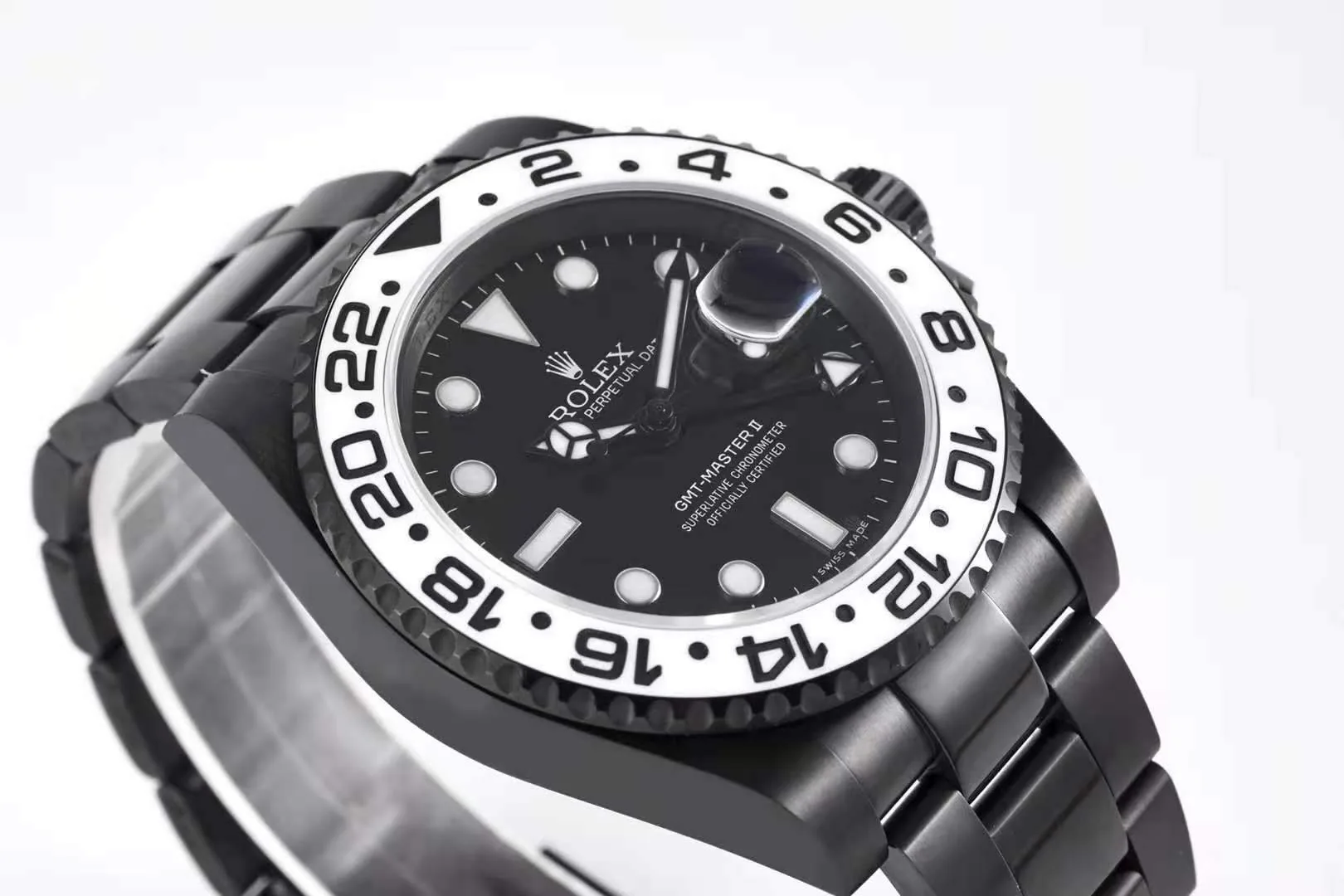GMT Master II 116710 “Oreo” cadran noir en PVD – Image 5
