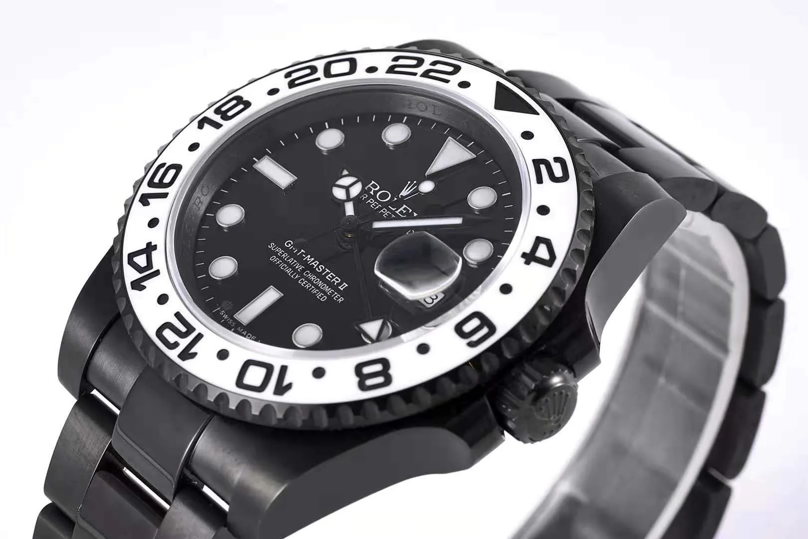 GMT Master II 116710 “Oreo” cadran noir en PVD – Image 3