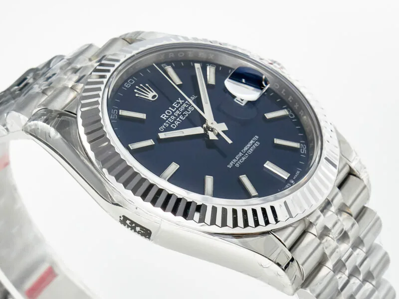 Datejust 36mm 126334 VSF cadran bleu index bâtons en or blanc – Image 4
