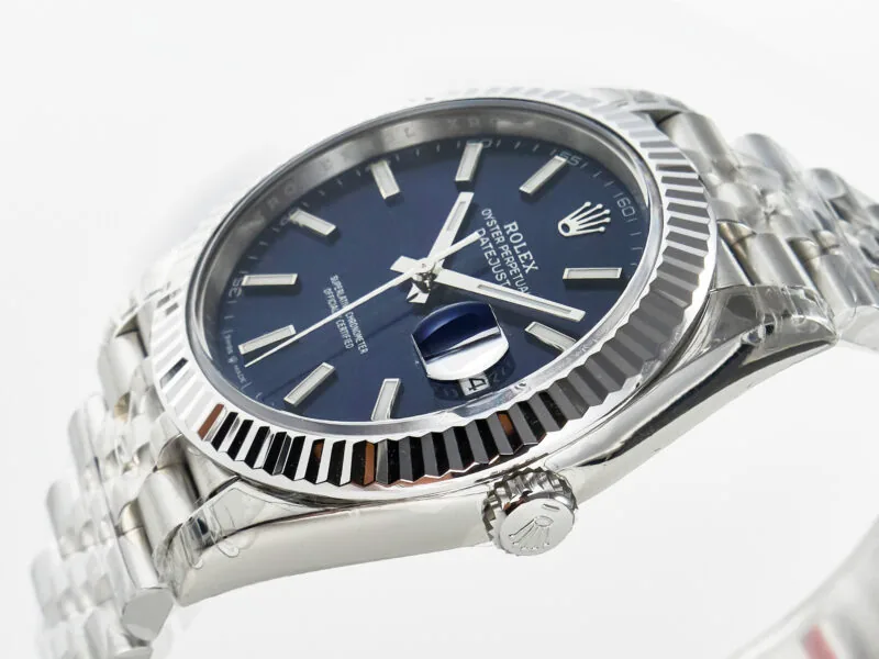 Datejust 36mm 126334 VSF cadran bleu index bâtons en or blanc – Image 9