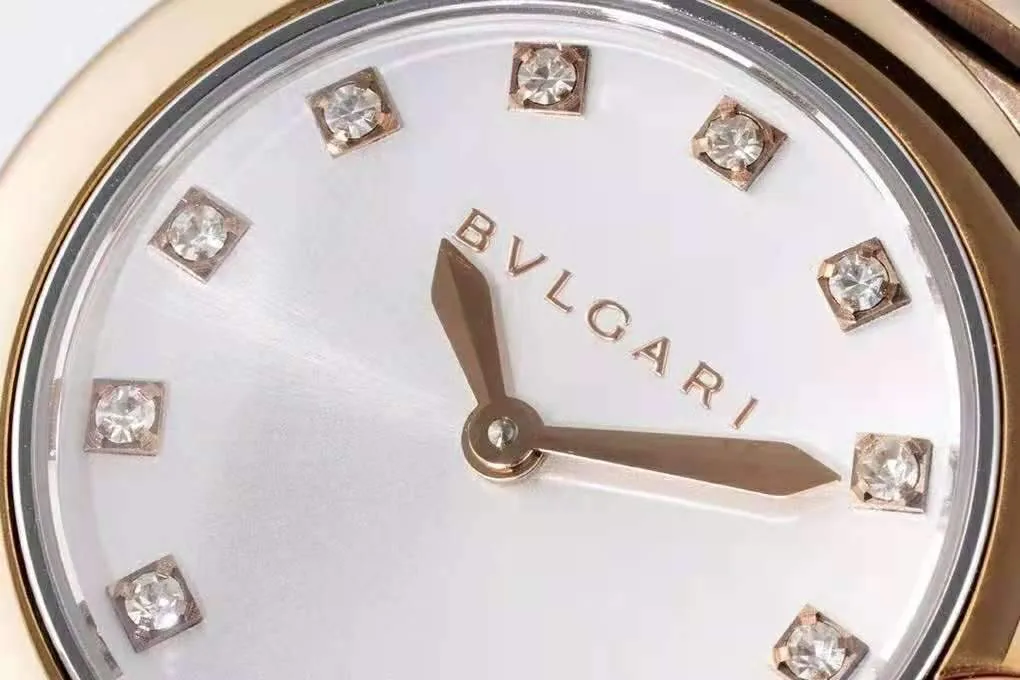 Lvcea quadrante argento in oro rosa/acciaio - immagine 3