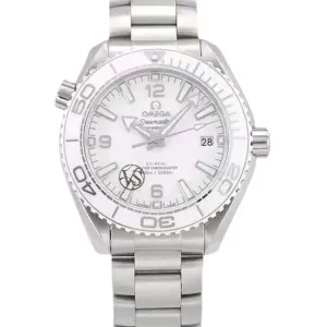 Seamaster Planet Ocean 600M Co-Axial Master Chronometer White Dial 39.5mm on Bracelet
