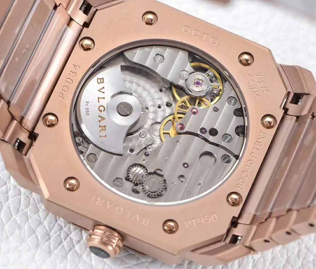 Octo Finissimo Réf: 102912 cadran or rose – Image 6