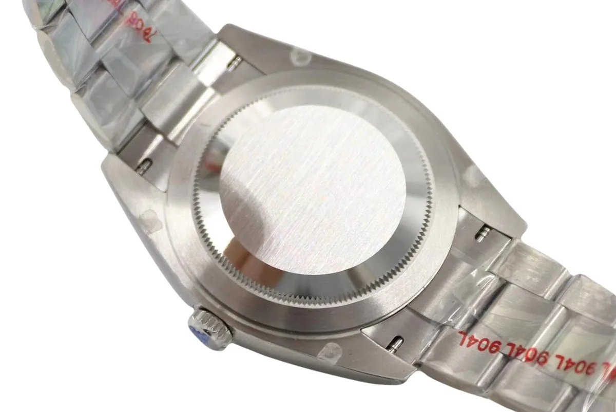 Oyster Perpetual 41mm quadrante rosso corallo 114300 - immagine 5