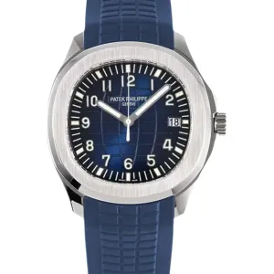 Aquanaut 5168G Blue Dial in White Gold