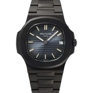 Nautilus Jumbo 5711 ‘Black Venom Limited Edition’ Blue Dial