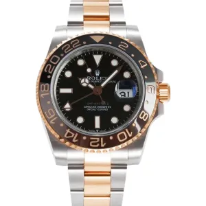 GMT Master II 126715 CHNR “Rootbeer” in Rose Gold and Steel VSF