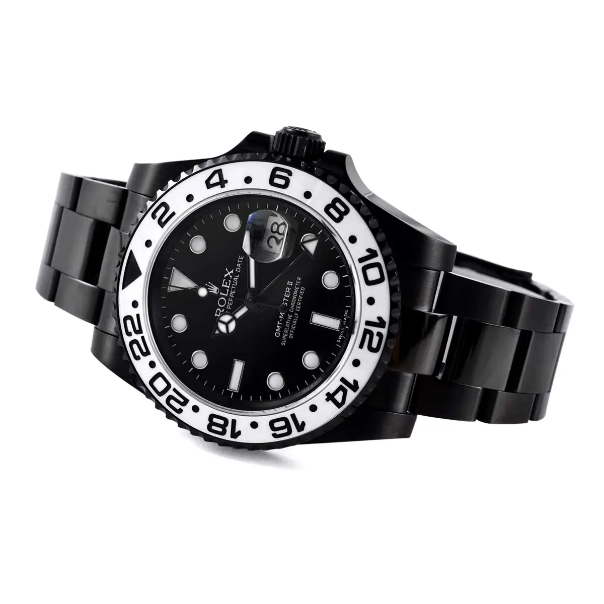 GMT Master II 116710 “Oreo” cadran noir en PVD – Image 4