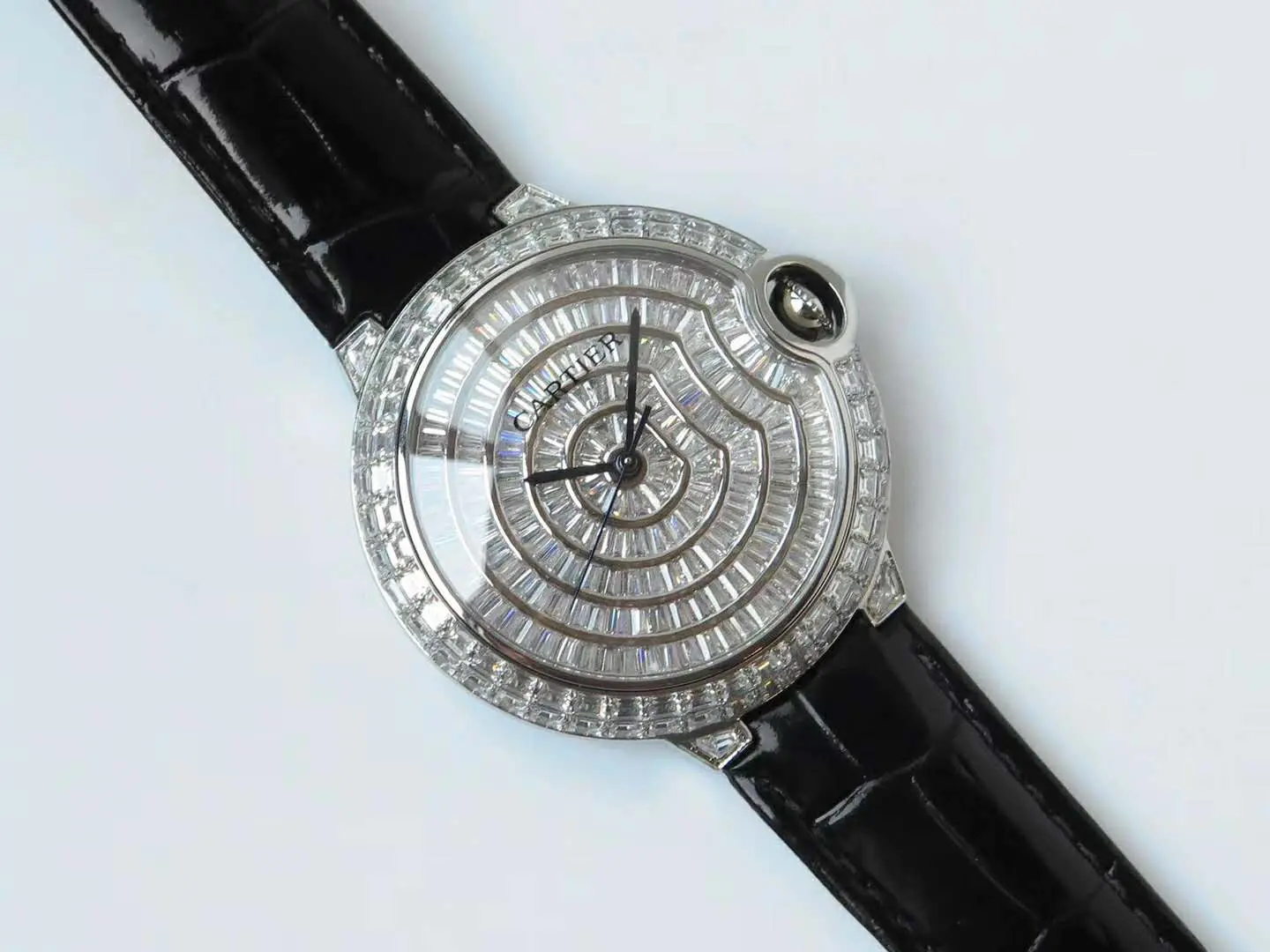 Ballon Bleu de Cartier 42mm Diamond Paved Dial in Steel - Image 4