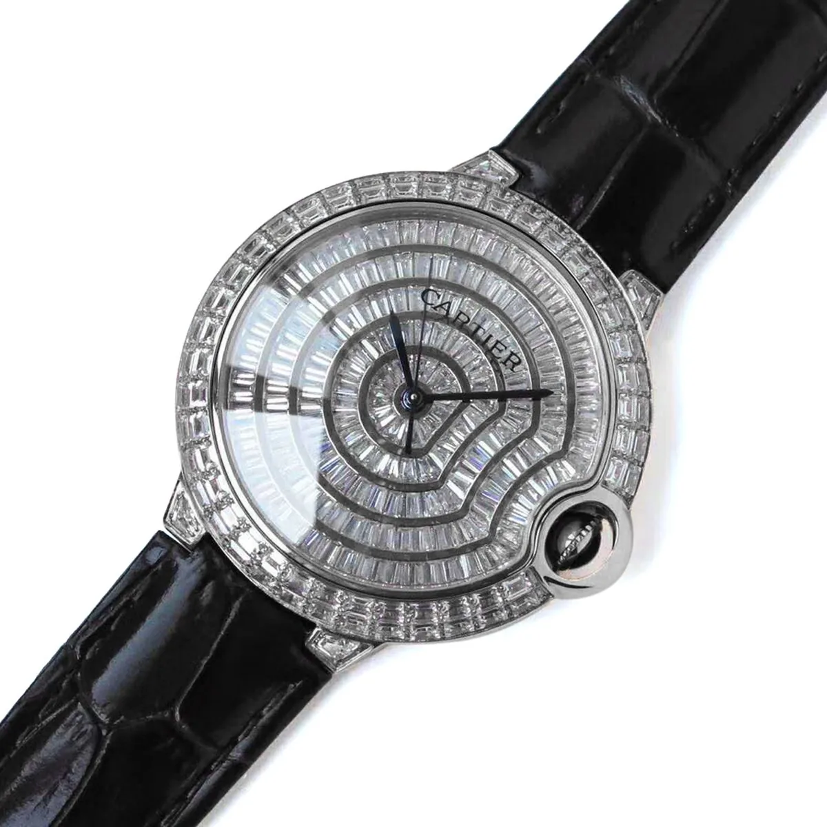 Ballon Bleu de Cartier 42mm Diamond Paved Dial in Steel - Image 2