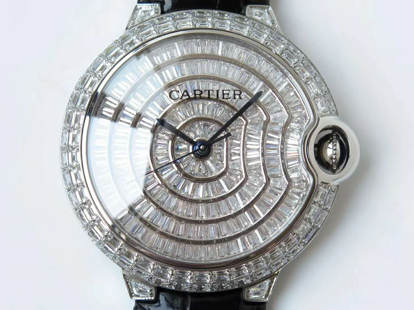 Ballon Bleu de Cartier 42mm Diamond Paved Dial in Steel - Image 3