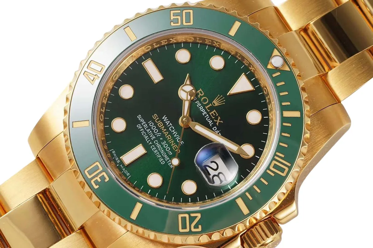 Submariner 116613LV ‘Watchvice Edition’ Hulk in oro giallo - immagine 3
