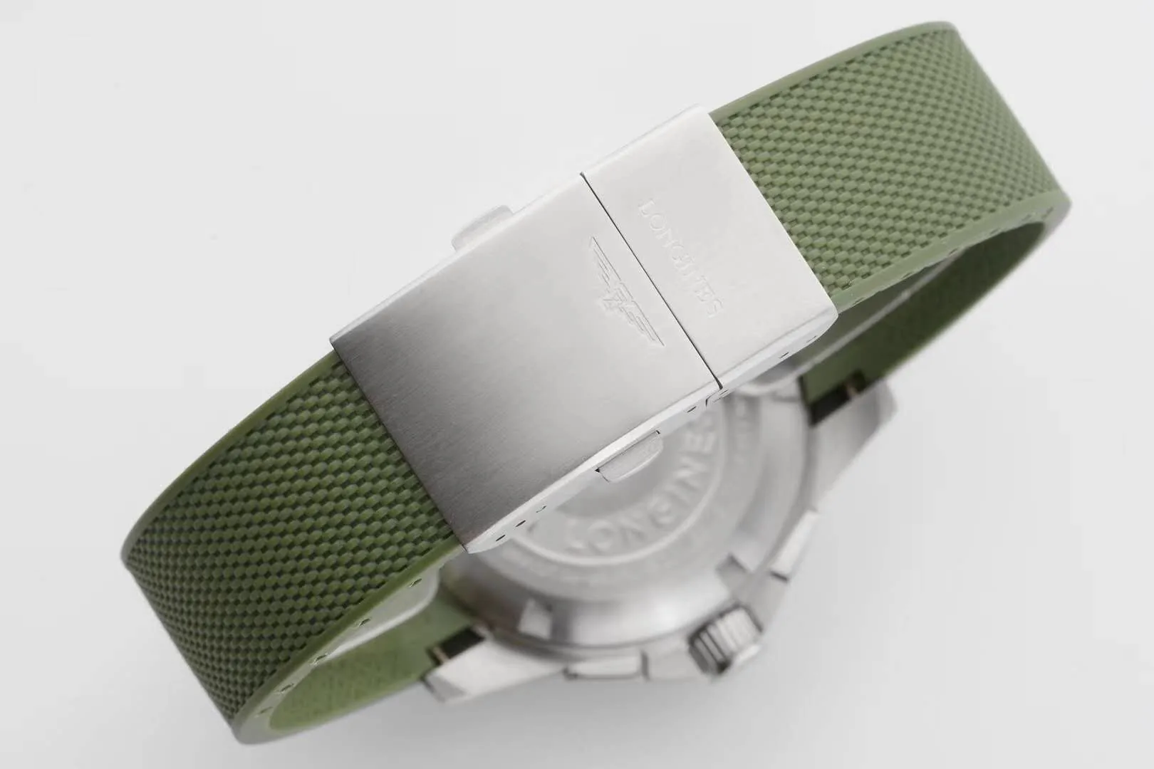 Hydroconquest quadrante verde su cinturino in gomma - immagine 6