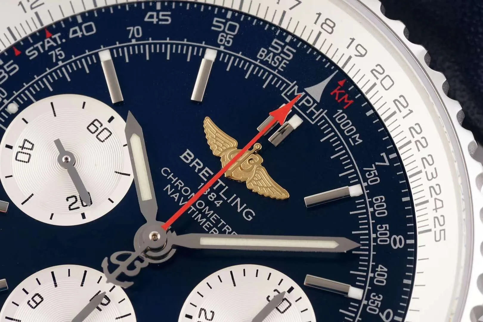 Navitimer 01 Chronograph esfera azul en acero - Imagen 4