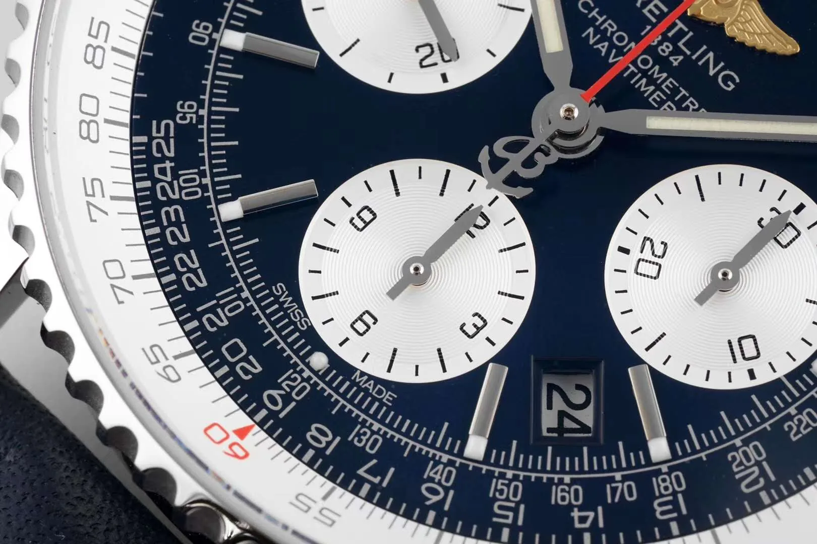 Navitimer 01 Chronograph esfera azul en acero - Imagen 5