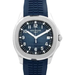 Aquanaut Jumbo 5168G in White Gold