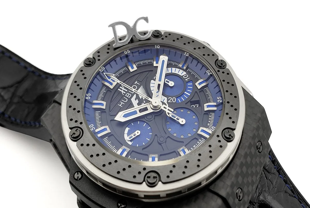 King Power F1 Interlagos mattschwarzes Zifferblatt Chronograph – Bild 3