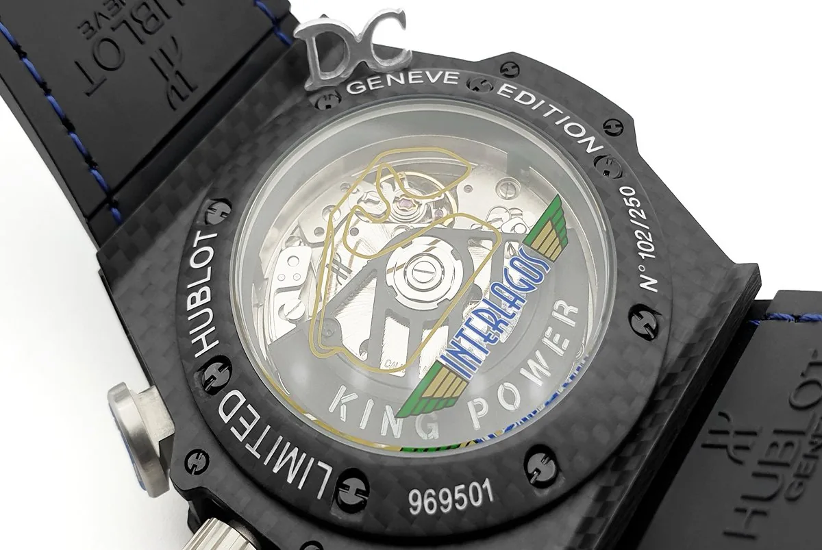King Power F1 Interlagos mattschwarzes Zifferblatt Chronograph – Bild 5