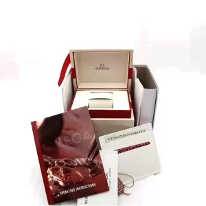 Scatola e documenti Omega da donna