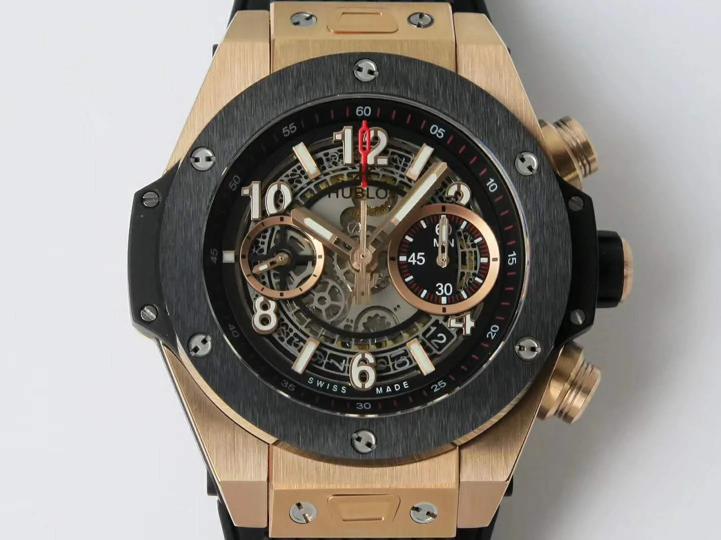 Big Bang Unico King Gold Keramik – Bild 2