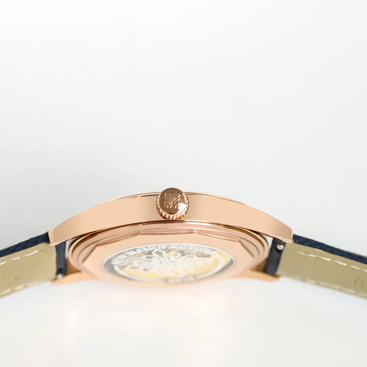 Calatrava 6007 cadran bleu en or rose – Image 7
