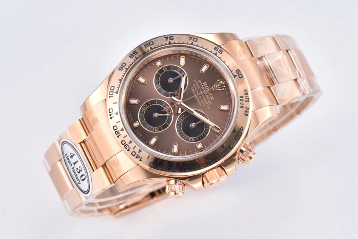 Daytona 116505 schokoladenbraunes Zifferblatt in Everose-Gold – Bild 2