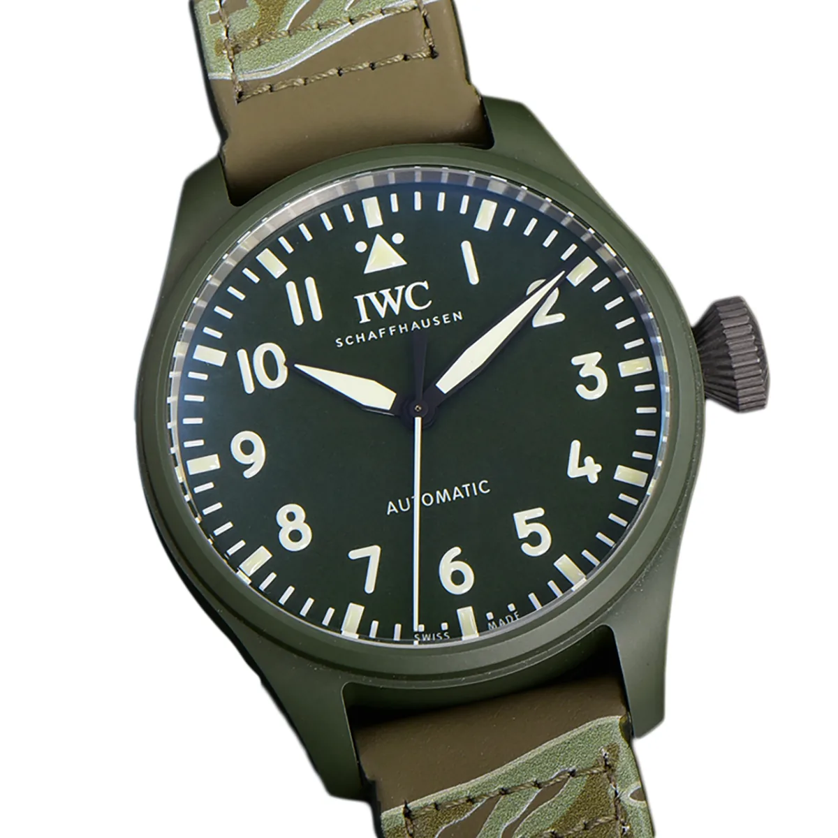 Big Pilot’s Watch 43 IW329802 Top Gun Edition Woodland am Camouflage-Armband – Bild 2