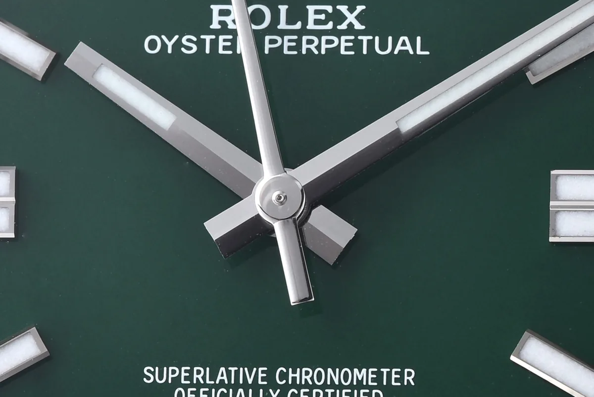 Oyster Perpetual 41mm quadrante verde 124300 - immagine 5