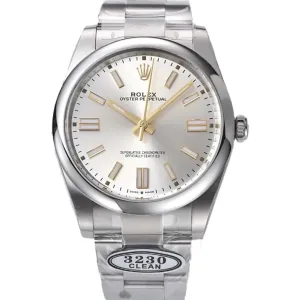 Oyster Perpetual 41mm Silver Dial 124300
