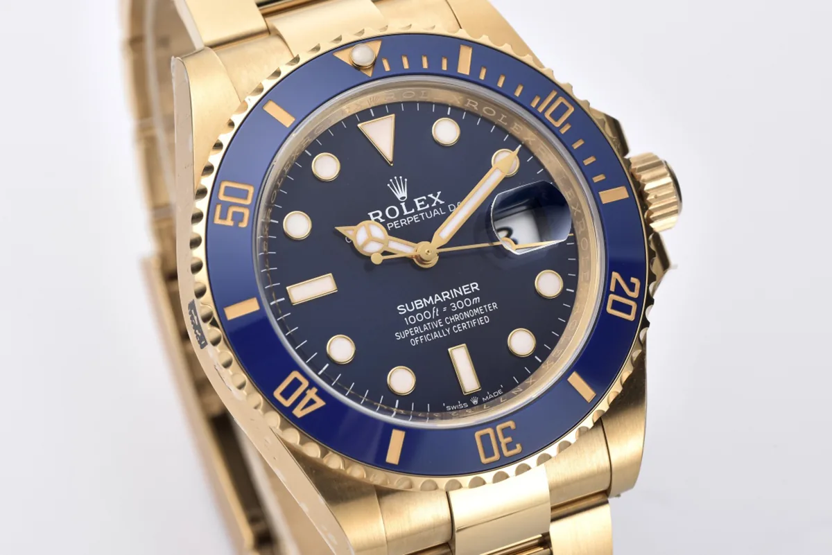Submariner 41 126618LB cerámica azul en oro amarillo - Imagen 3