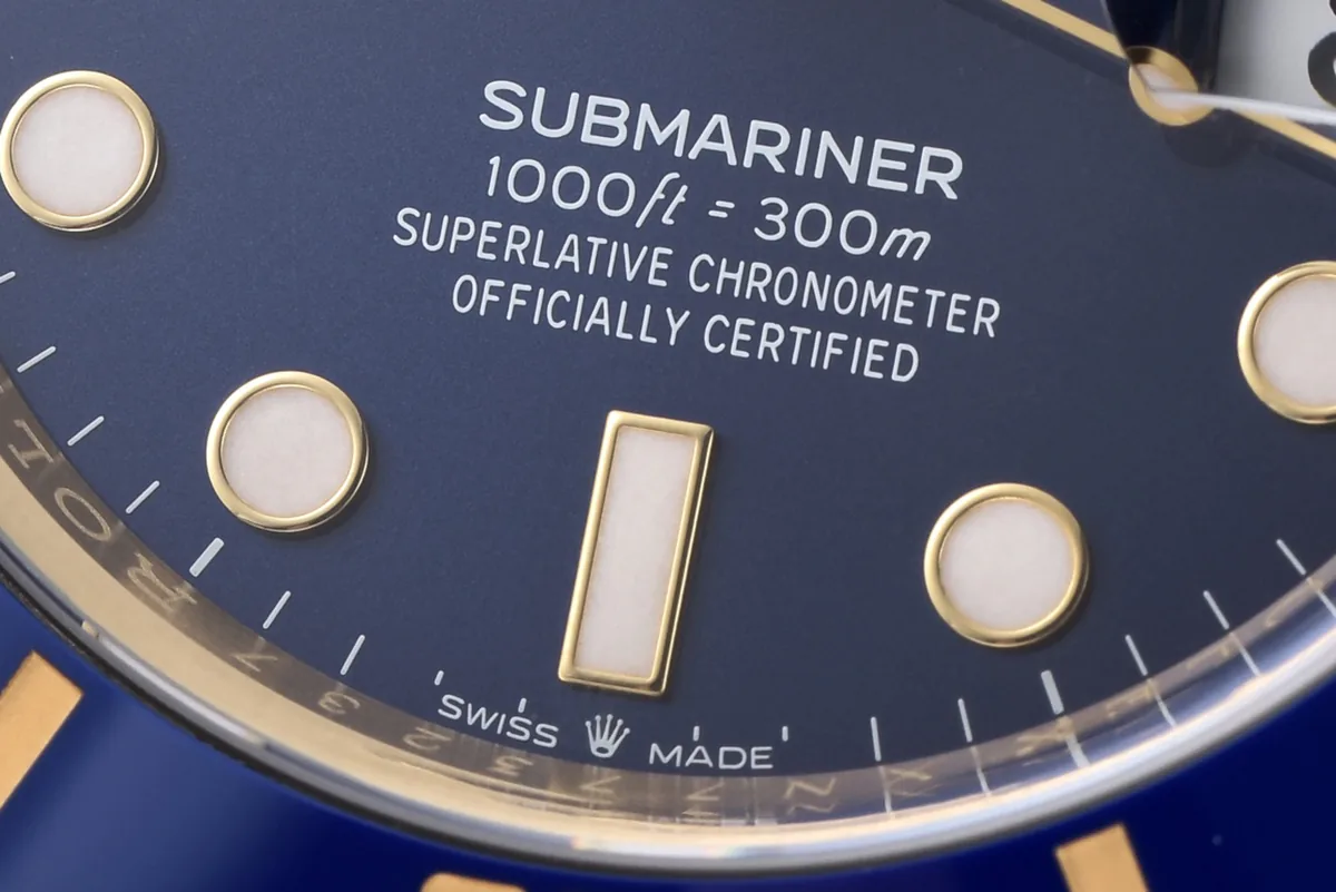 Submariner 41 126618LB cerámica azul en oro amarillo - Imagen 8