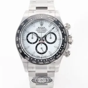 Daytona Panda 116500 Clean Factory 1:1 Best Edition 904L SS Case and Bracelet White Dial SH4131