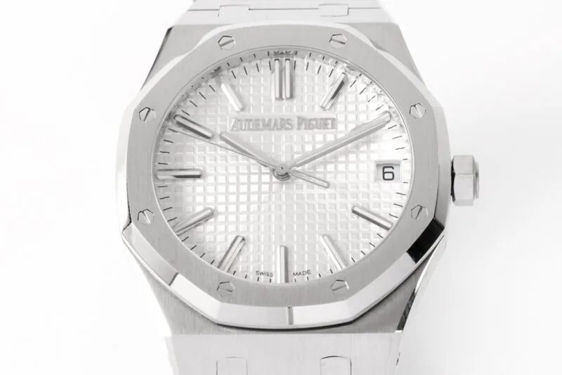 Royal Oak 15510 White Dial JF - Image 4