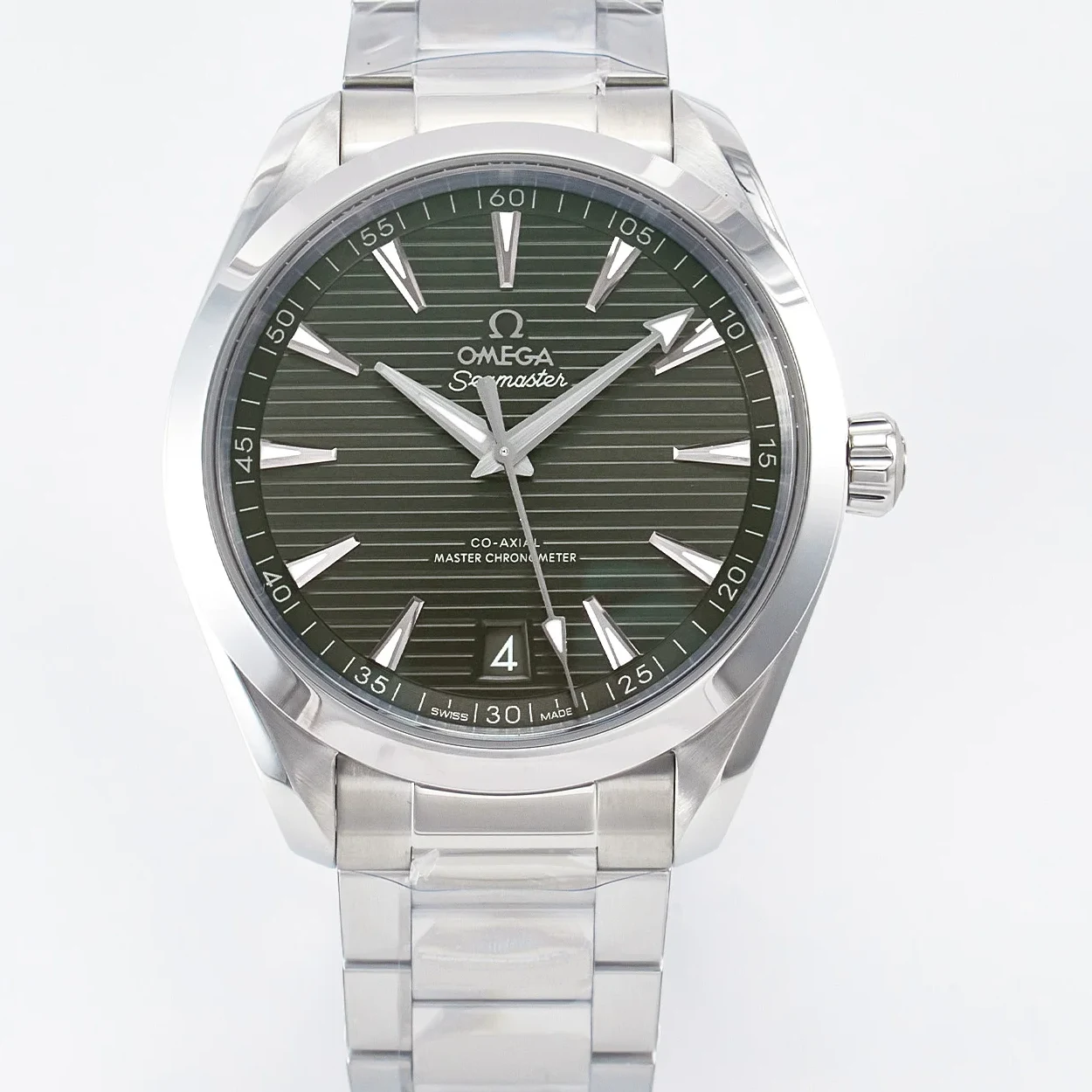 Aqua Terra 150m 41mm VSF 1:1 Best Edition Green Dial on SS Bracelet A8900 Super Clone