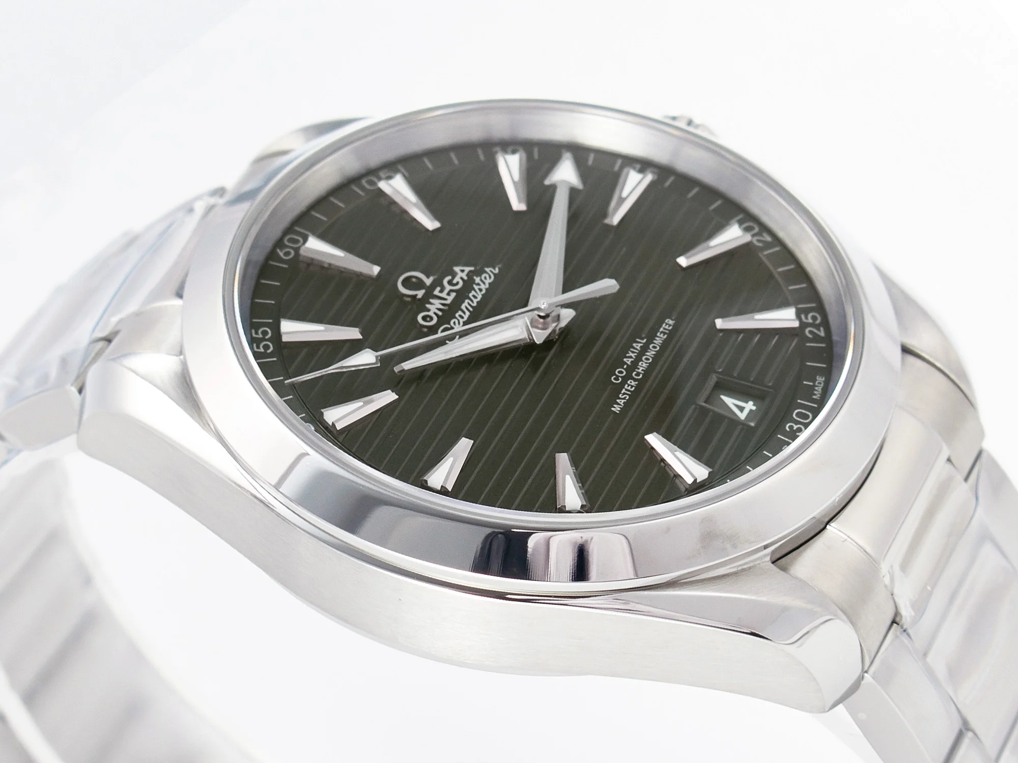 Aqua Terra 150m 41mm VSF 1:1 Best Edition Green Dial on SS Bracelet A8900 Super Clone