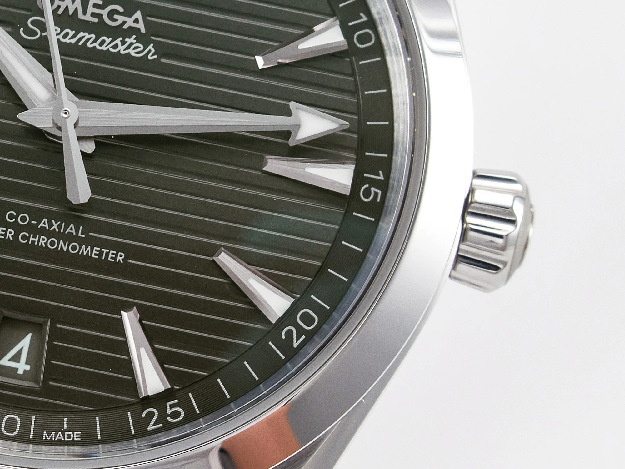 Aqua Terra 150m 41mm VSF 1:1 Best Edition Green Dial on SS Bracelet A8900 Super Clone