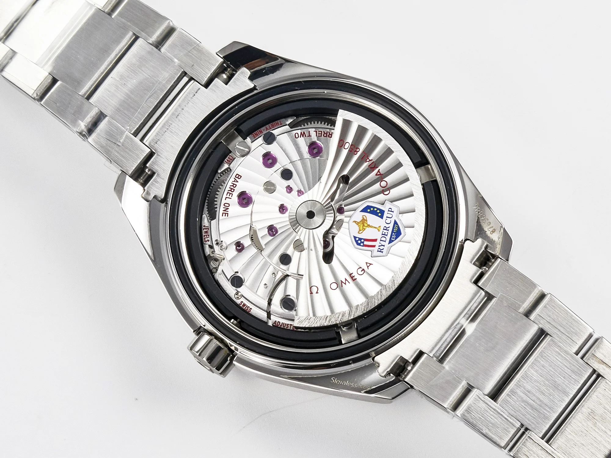 Aqua Terra 150M SS VSF 1:1 Best Edition Silver Polka Dots Dial on SS Bracelet A8500 Super Clone