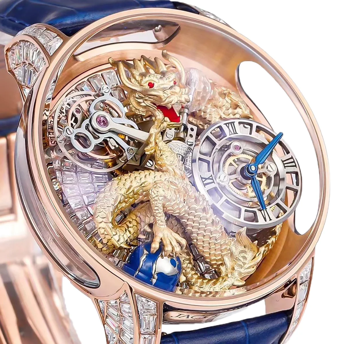 Astronomia Gold Dragon Rose Gold with Diamond