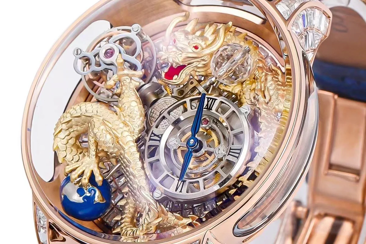 Astronomia Gold Dragon Rose Gold with Diamond